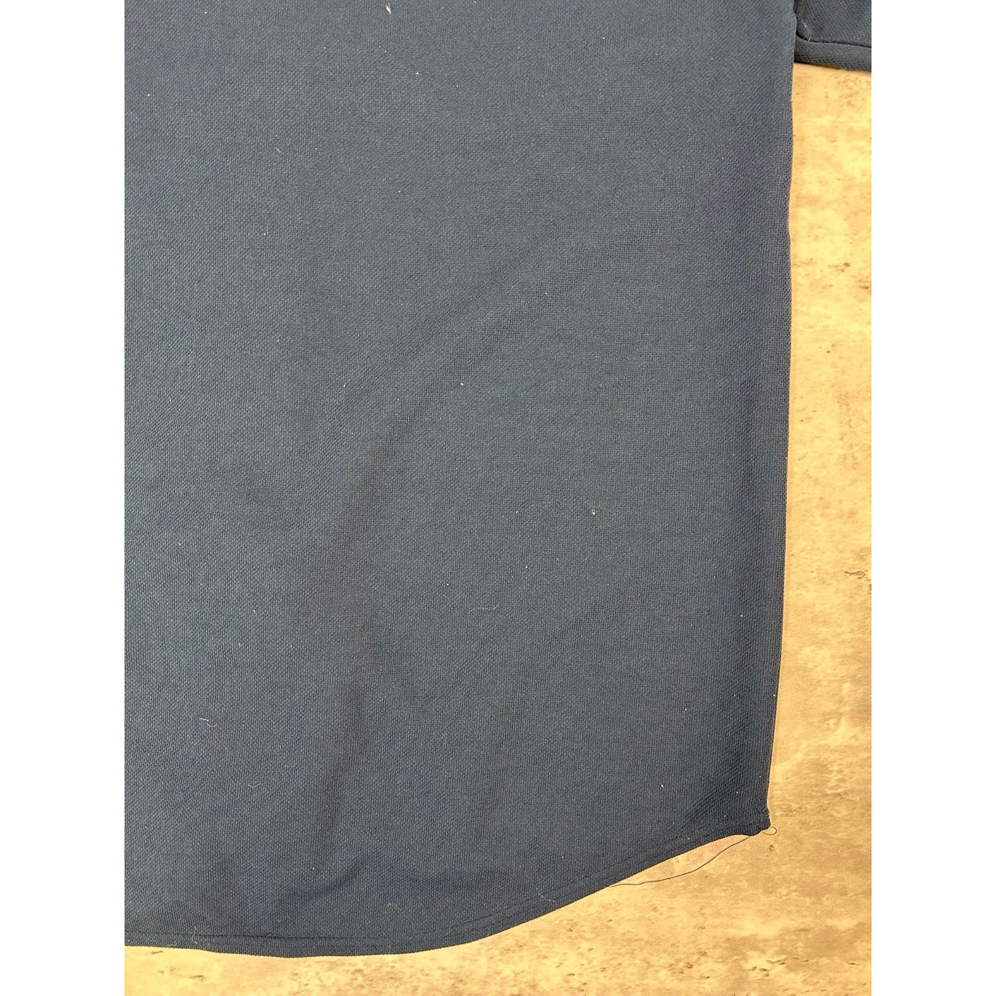 New York Yankees MLB Tailsweep Spellout Baseball Jersey Size XL Blue