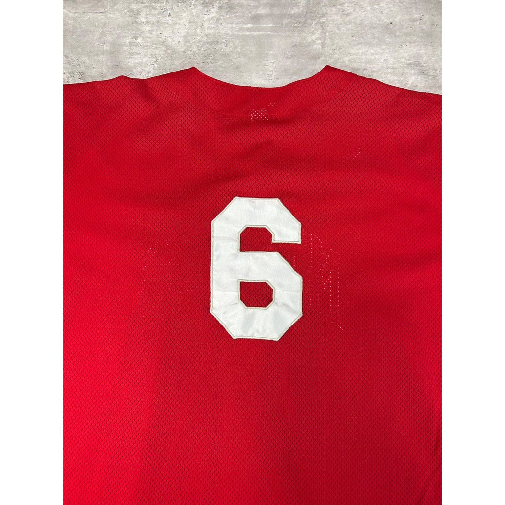Vintage 90s Central Missouri Mules NCAA Stitched Baseball Jersey Size XL