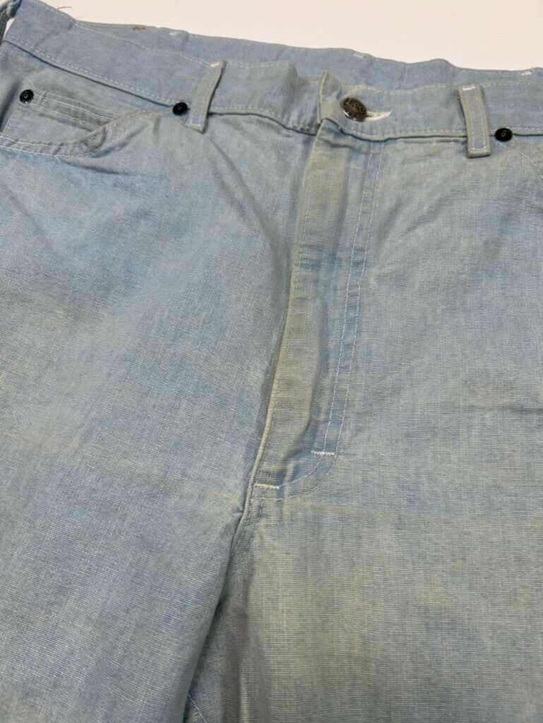 Vintage 60s/70s Lee Light Wash Denim Pants Size 36