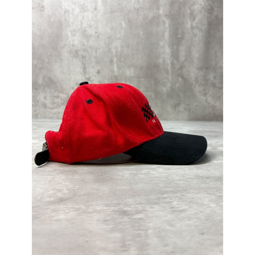 Vintage Bud Racing Nascar Embroidered Logo Strapback Hat OSFA