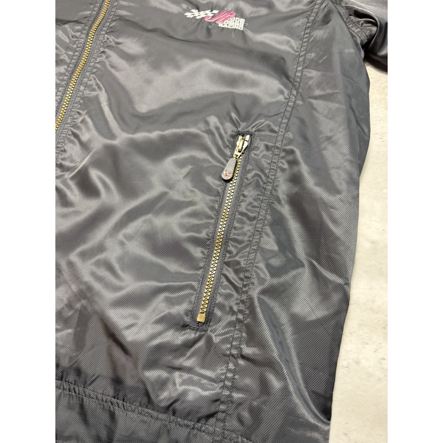 Vintage Tony Stewart #20 Nascar Embroidered Full Zip Windbreaker Jacket Size 2XL