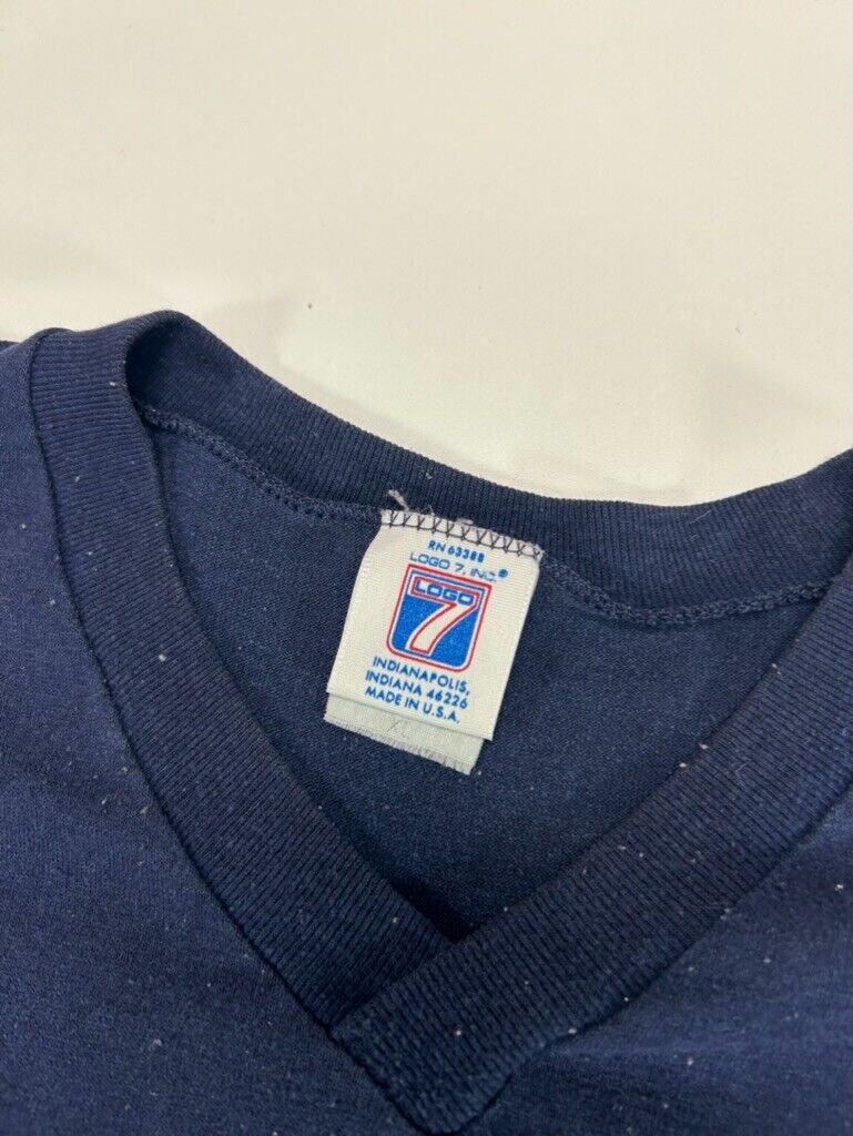 Vintage 80s/90s New York Giants NFL Jersey Style Football T-Shirt Size XL