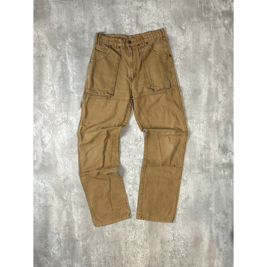 Vintage Dickies Canvas Workwear Carpenter Pants Size 31 Beige