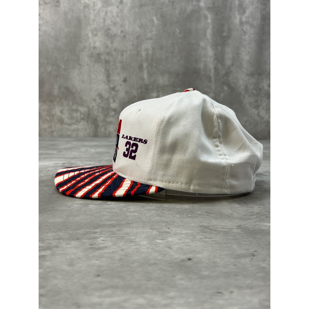 VTG 90s Magic Johnson #32 USA Olympics Dream Team Basketball Snapback Hat OSFA