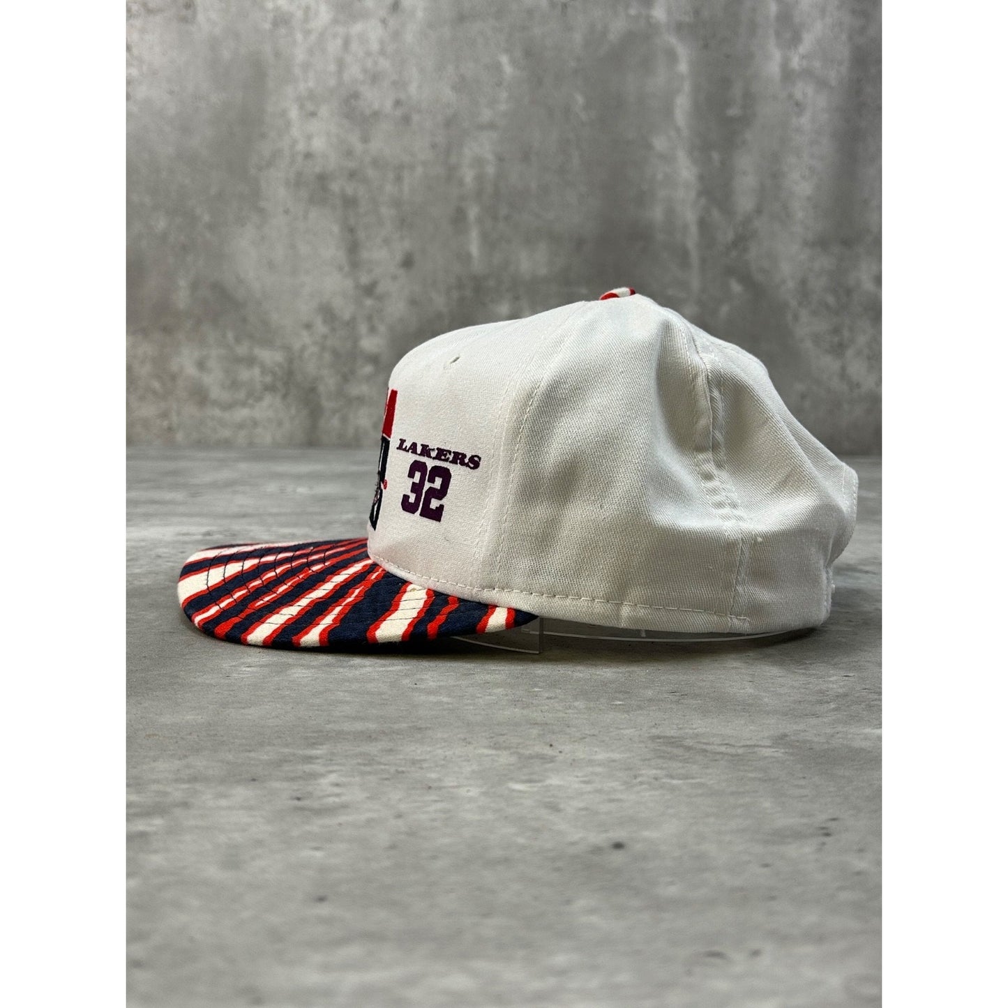 VTG 90s Magic Johnson #32 USA Olympics Dream Team Basketball Snapback Hat OSFA