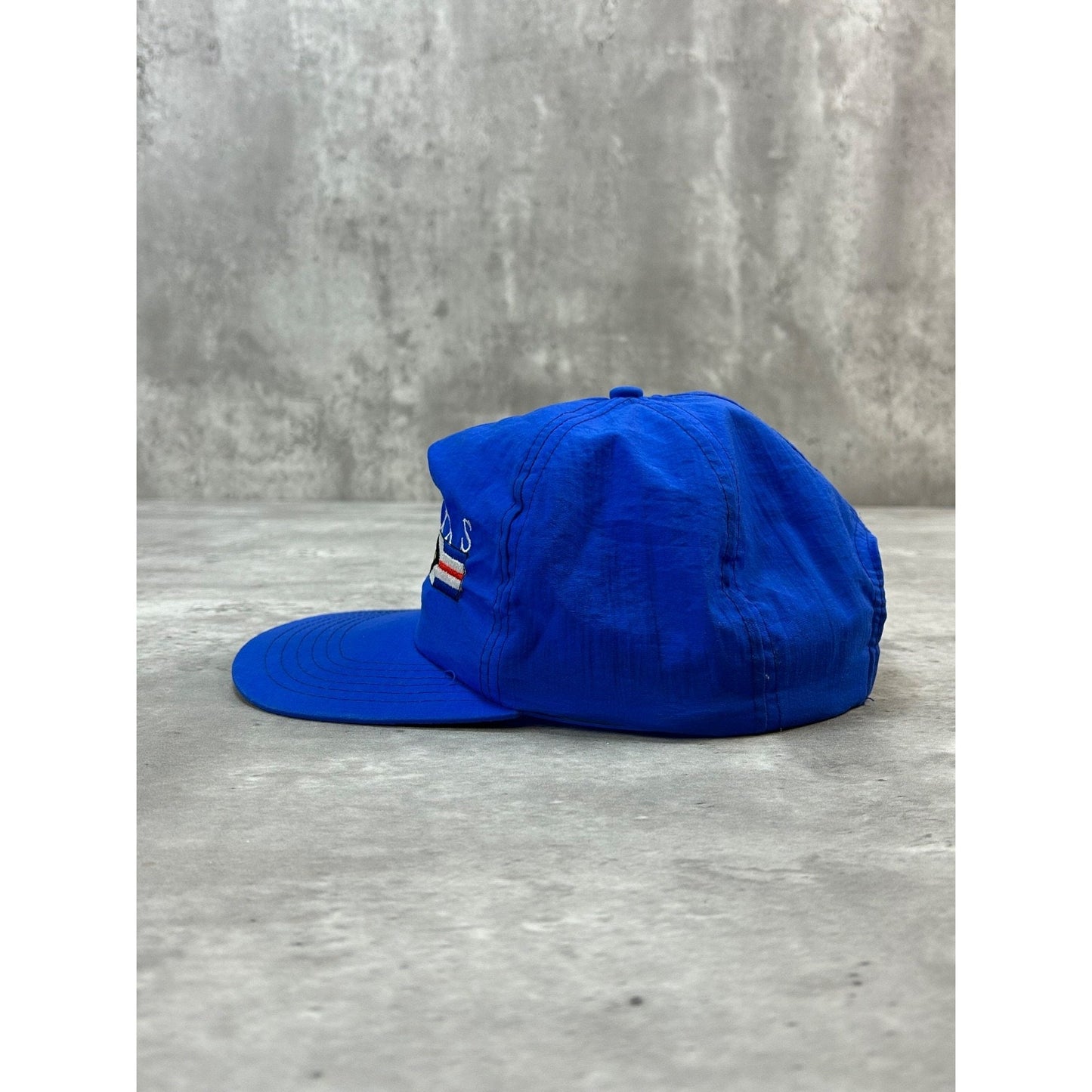 Vintage 90s Bahamas Embroidered Flag Graphic Destination Snapback Hat OSFA