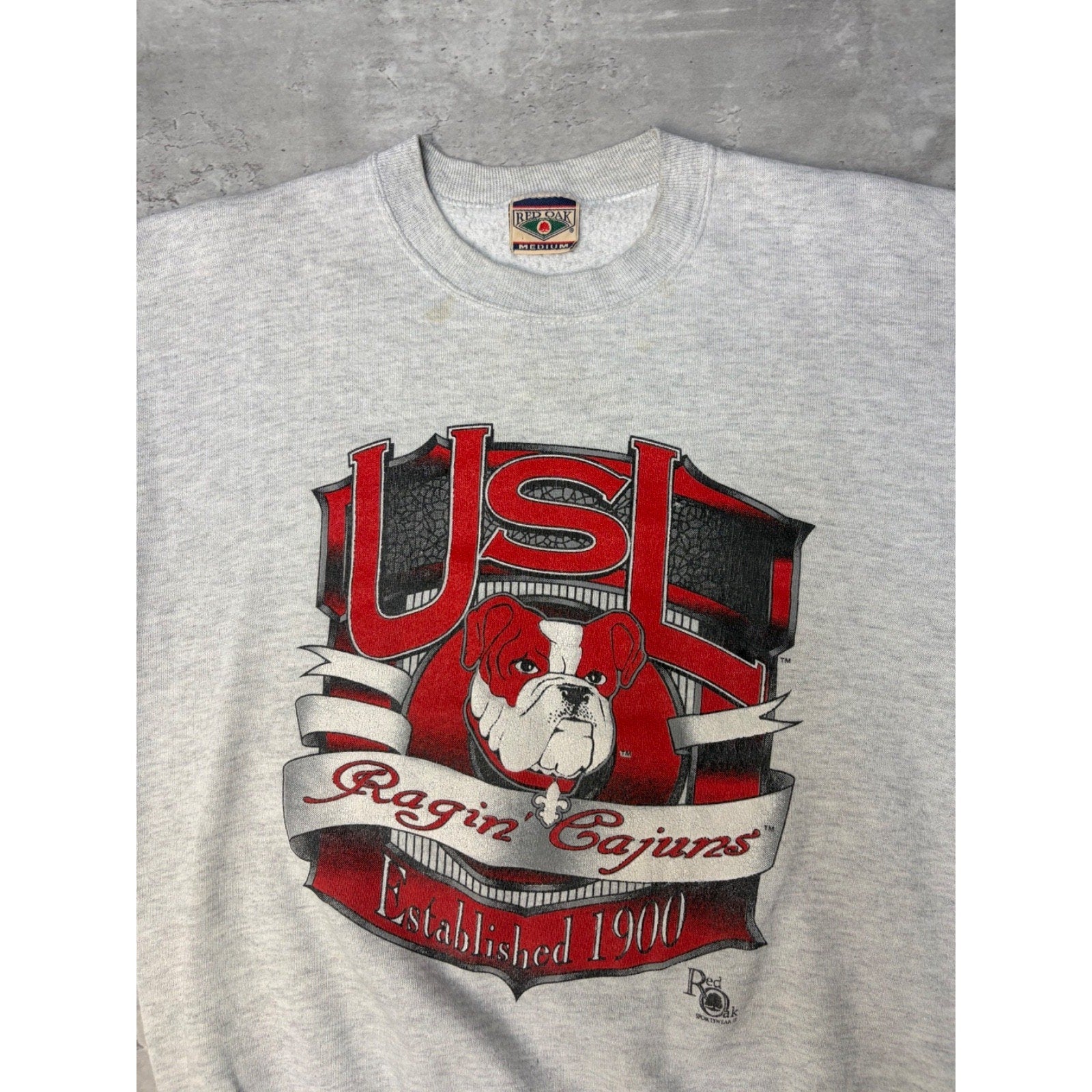 Vintage Southwestern Louisiana Ragin' Cajuns NCAA Sweatshirt Sz Medium