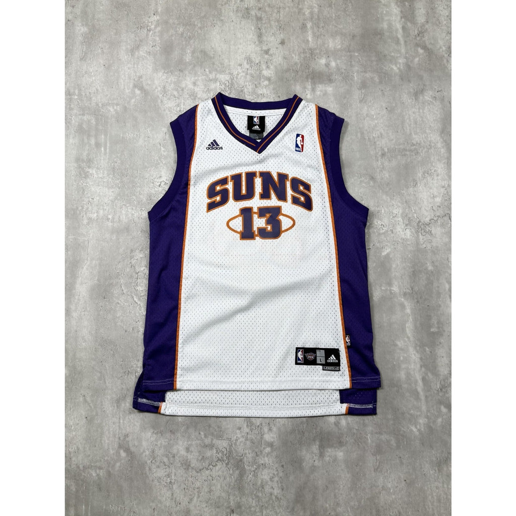 Vintage Steve Nash #13 Phoenix Suns NBA Adidas Basketball Jersey Size XL YOUTH