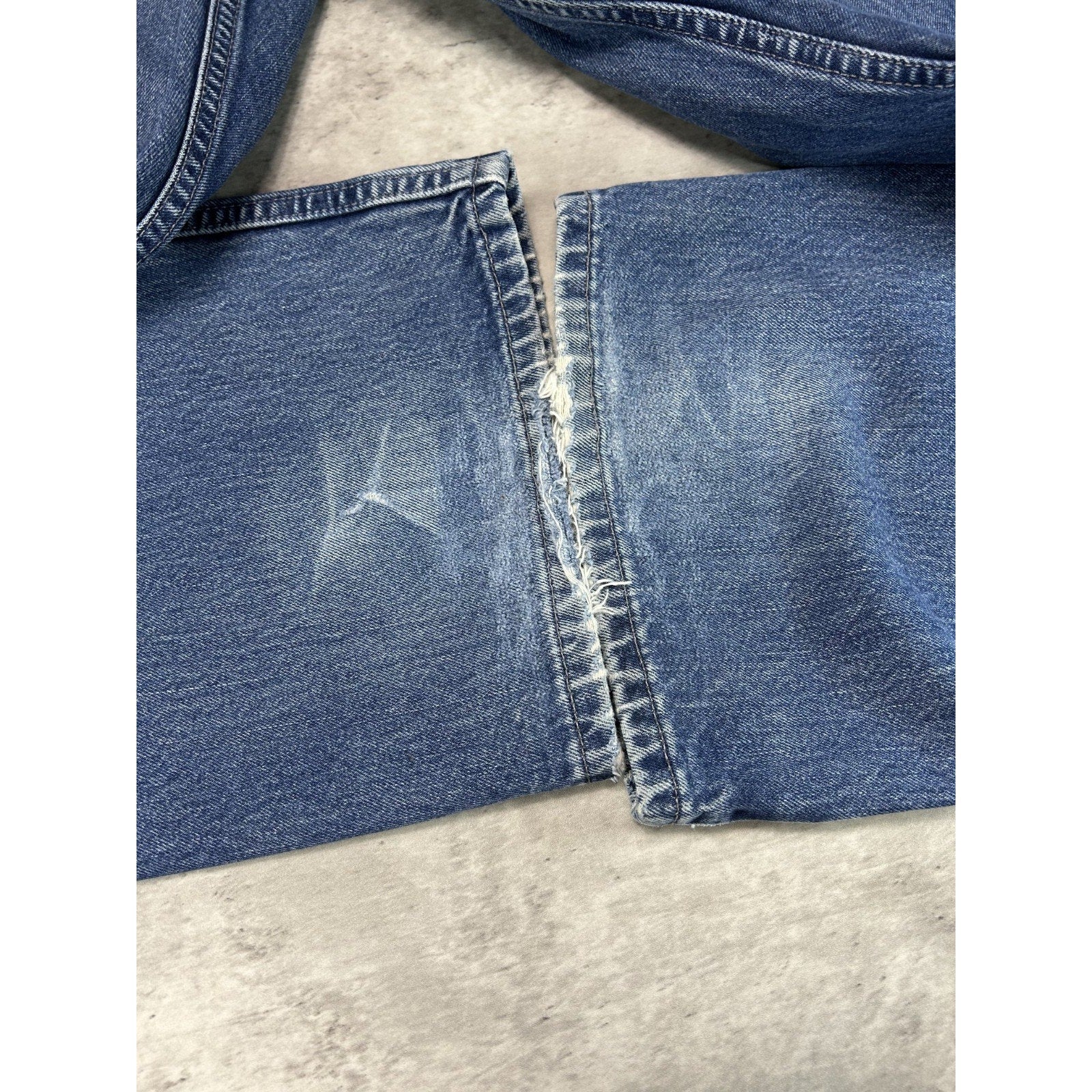 Vintage 2000s Levis Silvertab Loose Fit Dark Wash Denim Pants Size 38 Blue