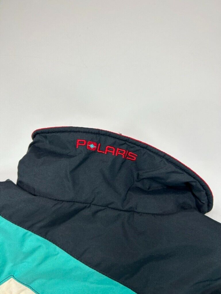 Vintage 90s Polaris Indy Thinsulate Full Zip Nylon Jacket Size Medium