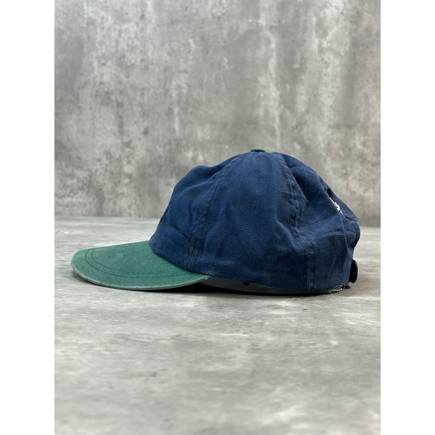 Vintage 90s Disney Mickey Mouse Genuine Authentic Spellout Snapback Hat OSFA