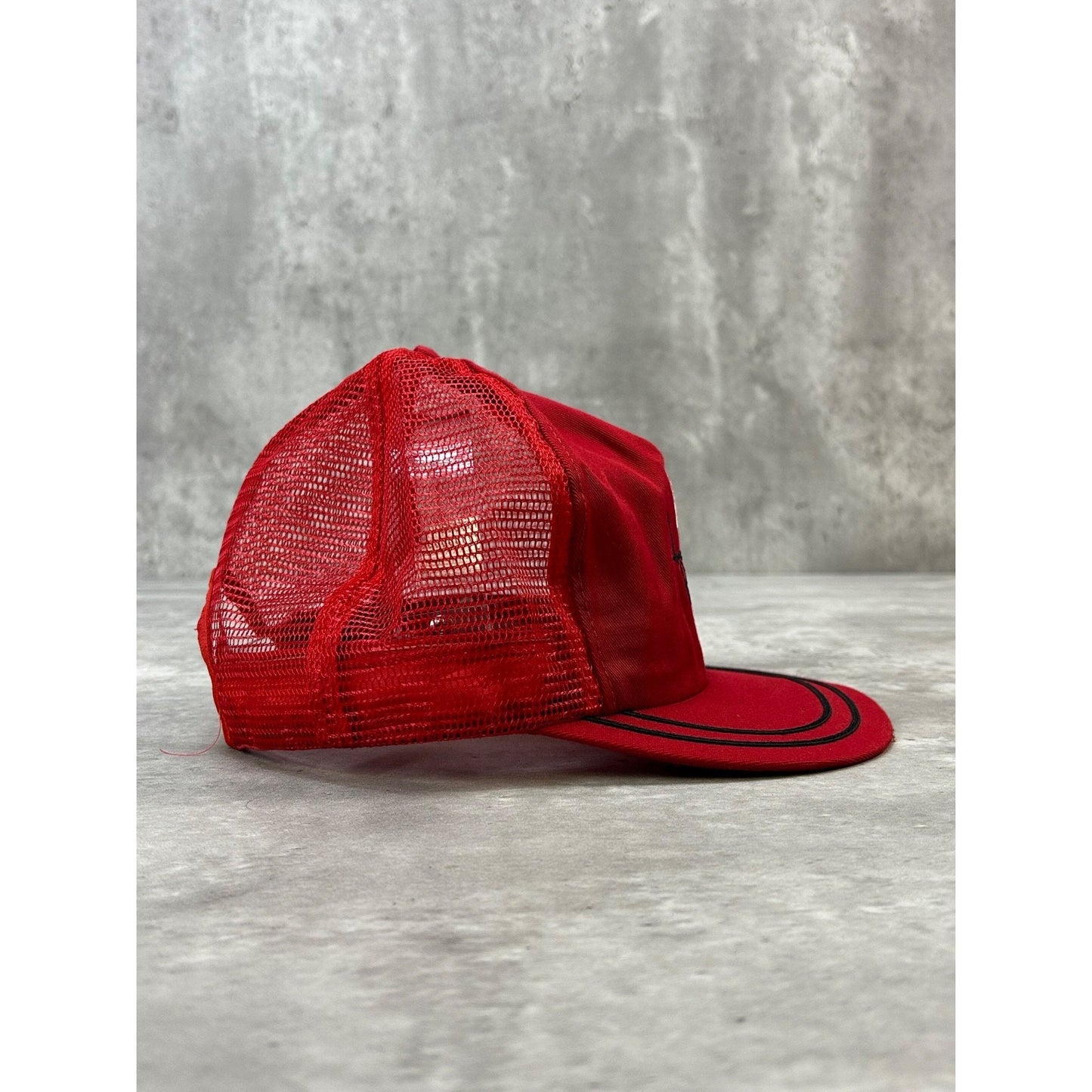 Vintage 90s PC Insiders Report Embroidered Spellout Trucker Snapback Hat OSFA