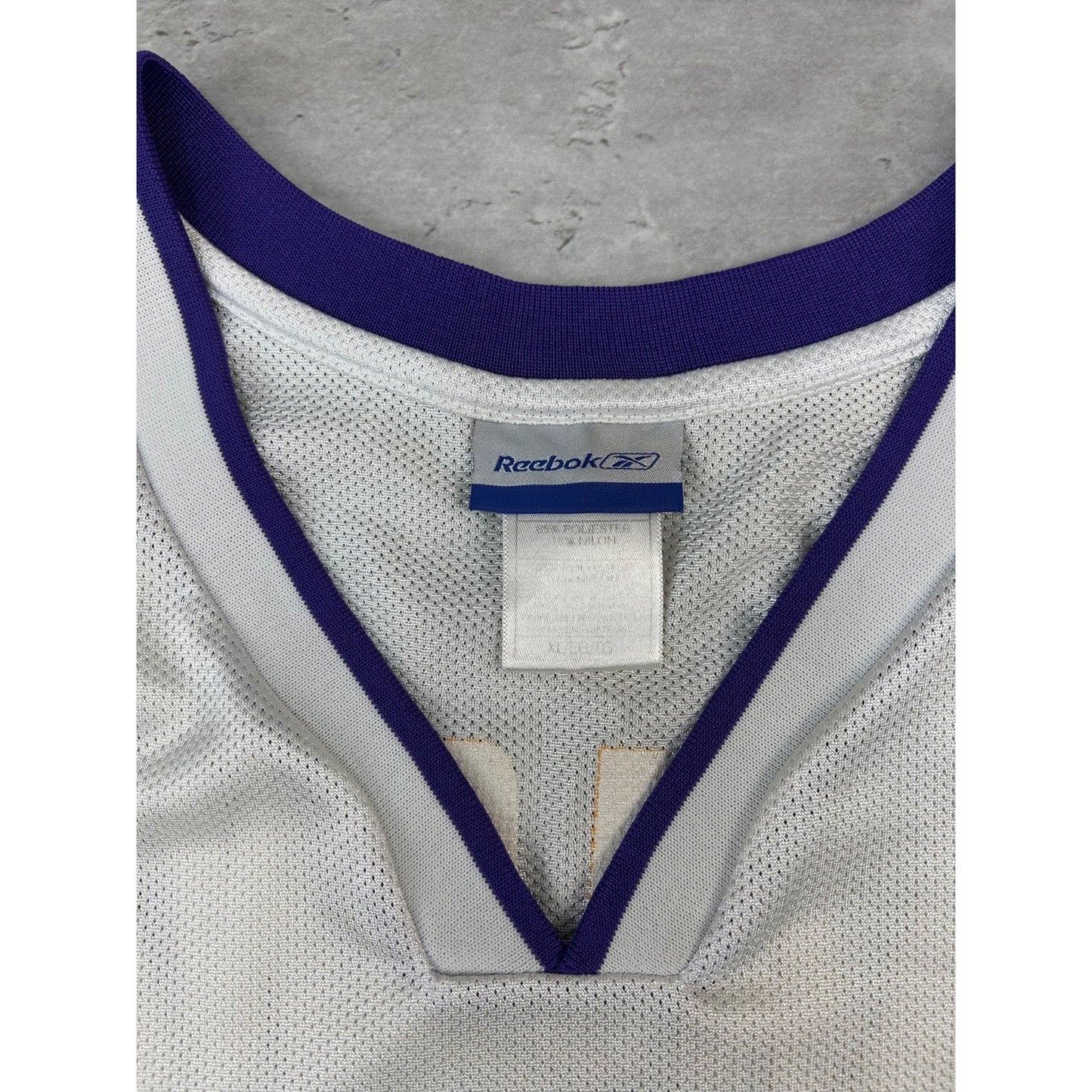 Vintage Karl Malone #11 Los Angeles Lakers NBA Reebok Basketball Jersey Size XL