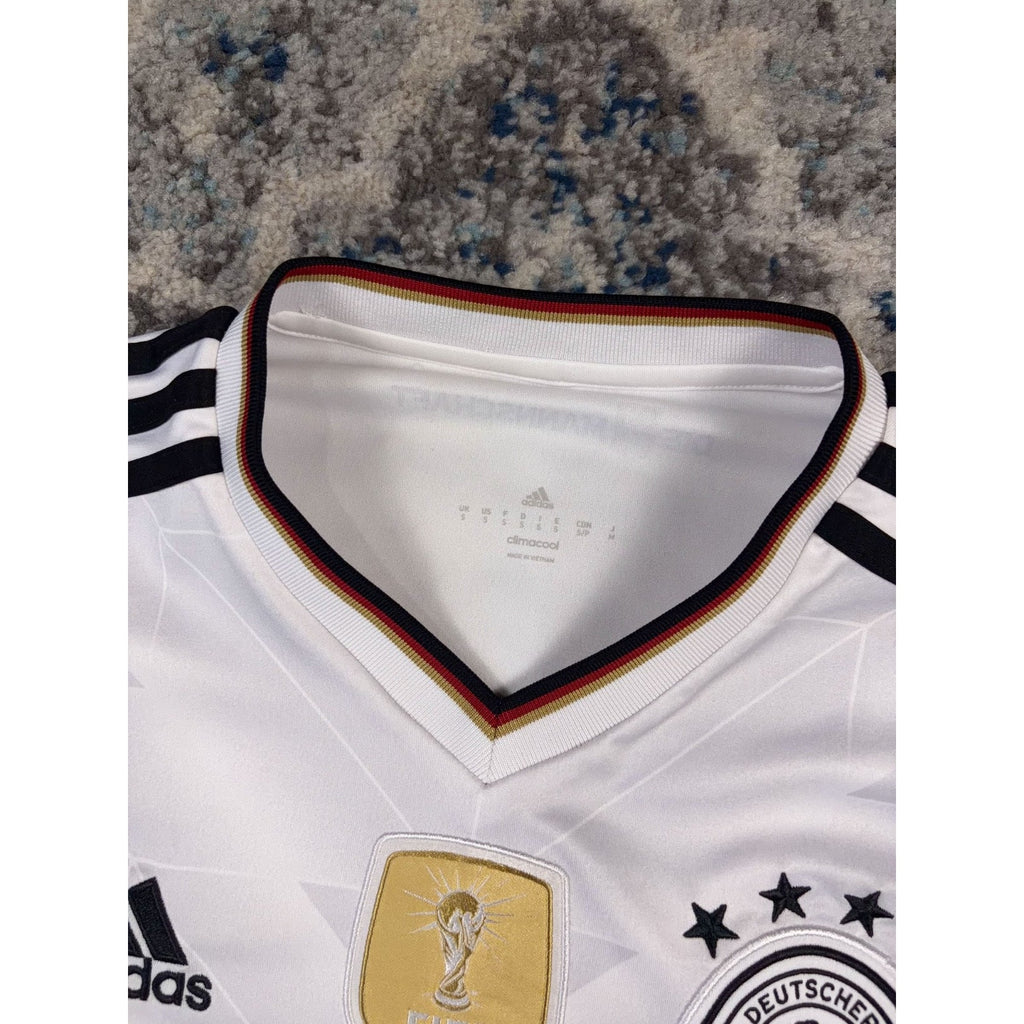 Vintage Adidas Germany National Team Embroidered Soccer Jersey Size Small