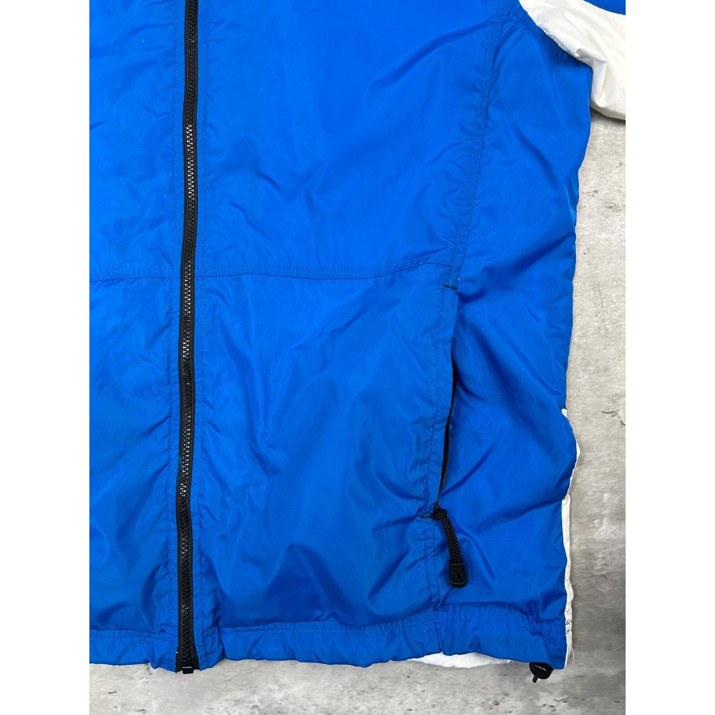 Vintage 2000s Nike Embroidered Swoosh Nylon Full Zip Jacket Size Large