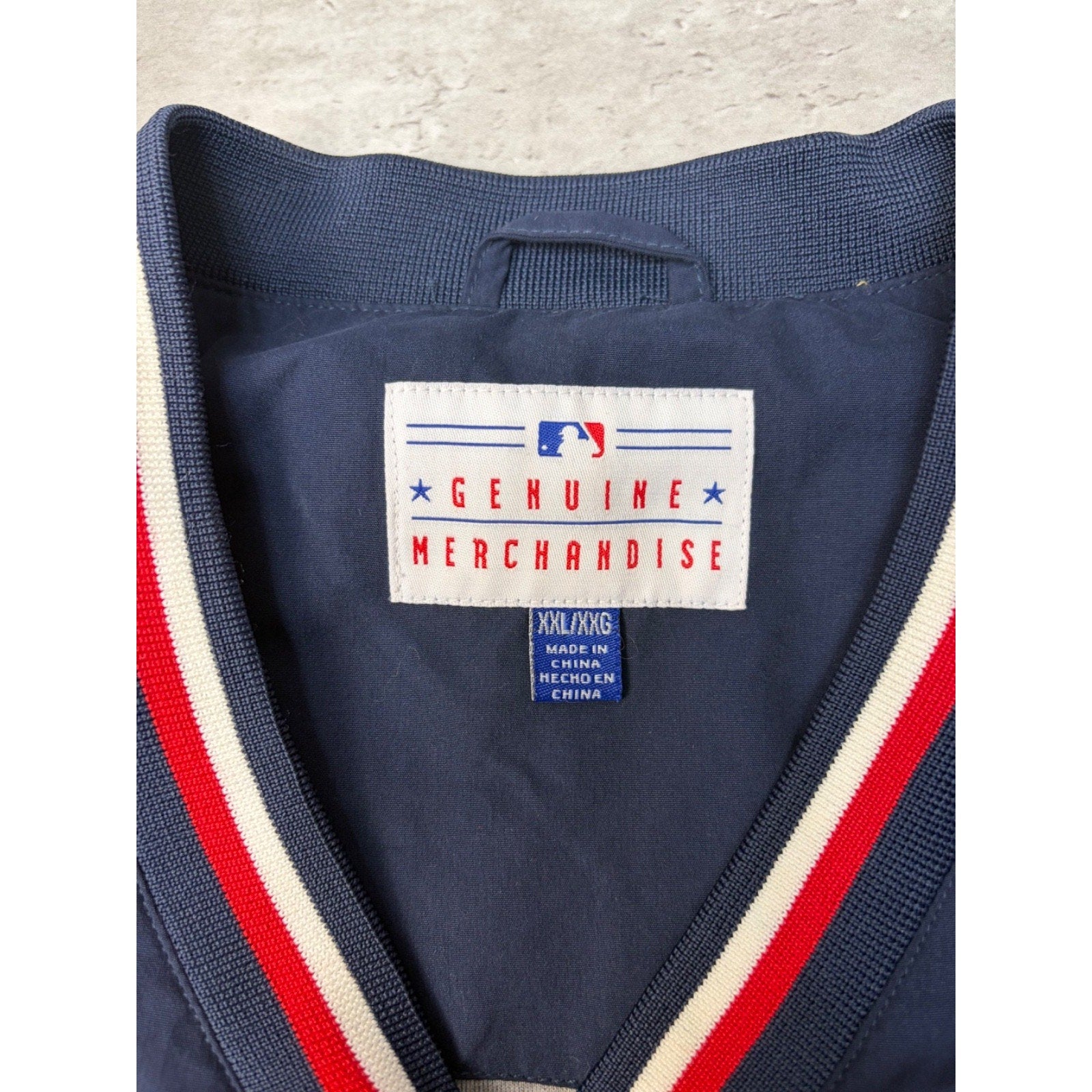 Vintage St Louis Cardinals MLB Embroidered Script Windbreaker Jacket Size 2XL