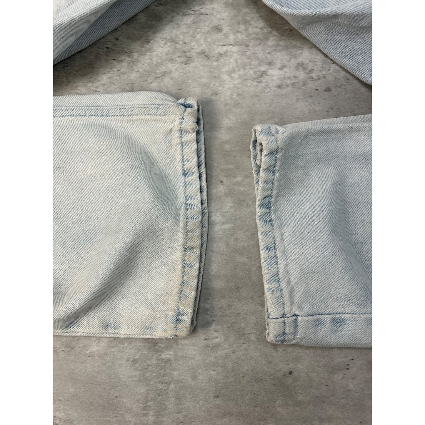 Vintage Levis Silvertab Loose Fit Light Wash Baggy Denim Pants Size 37