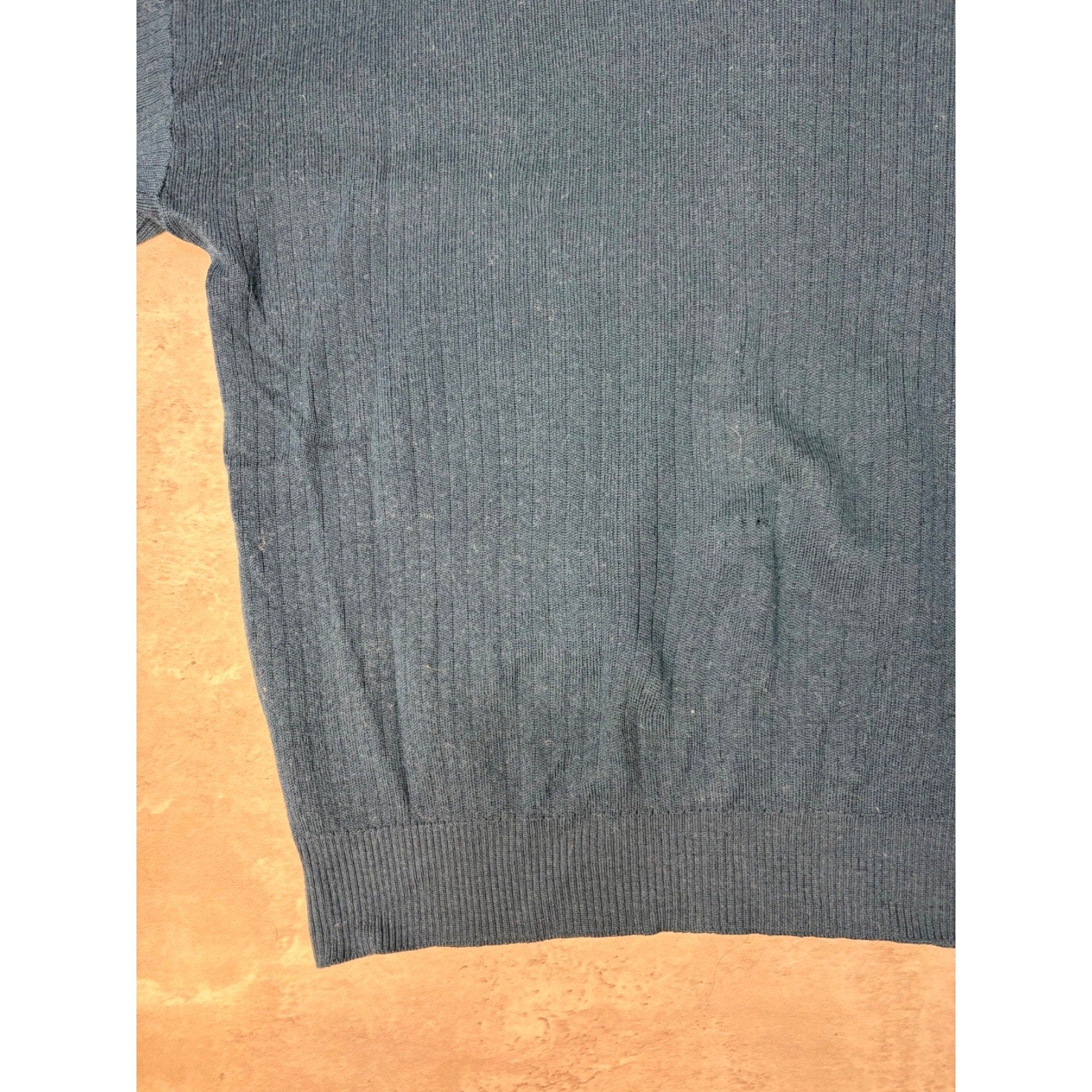 Vintage 80s/90s Tundra 1/4 Button Collared Knit Sweater Size XL