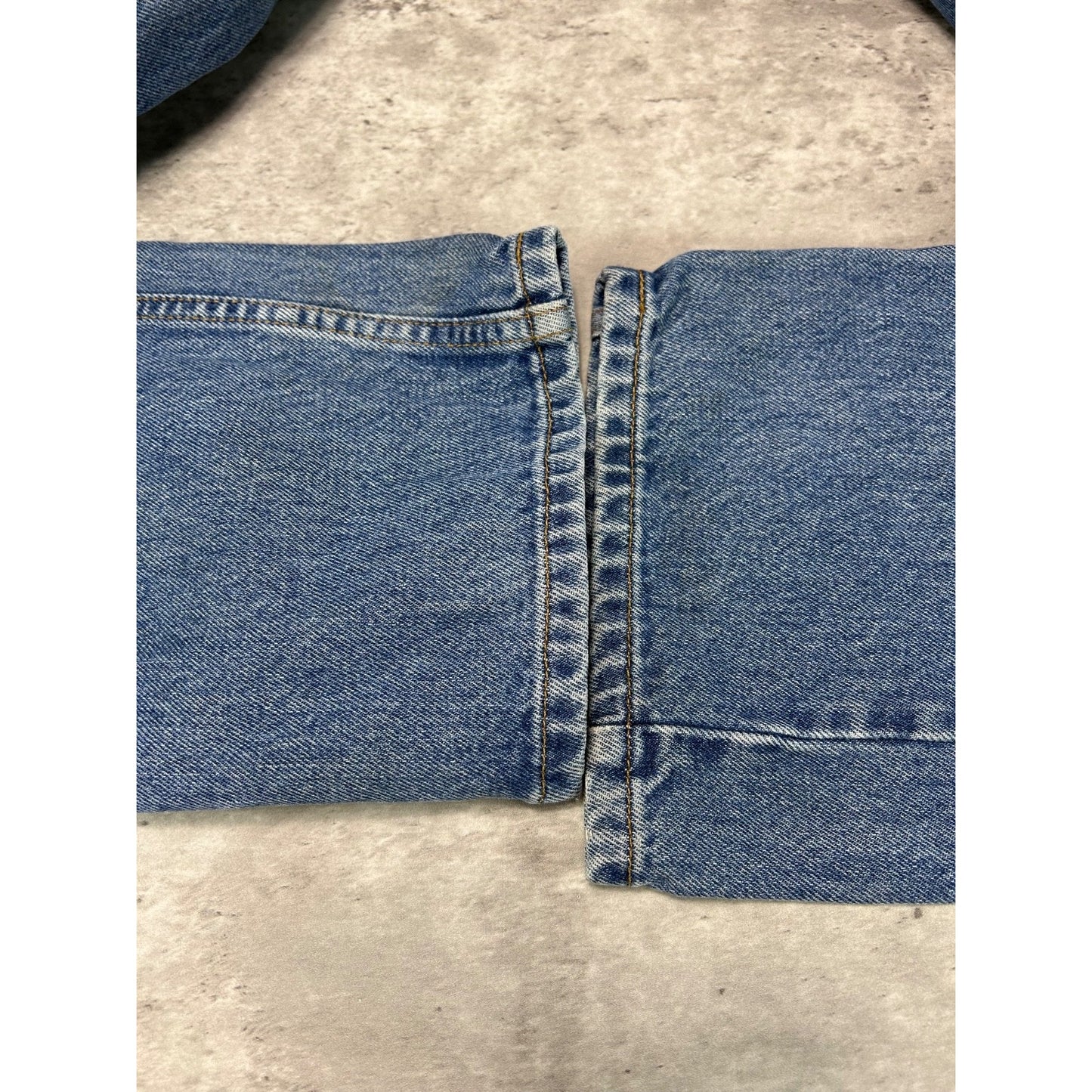 Vintage 90s Levis Red Tab Medium Wash Denim Pants Size 34 Blue