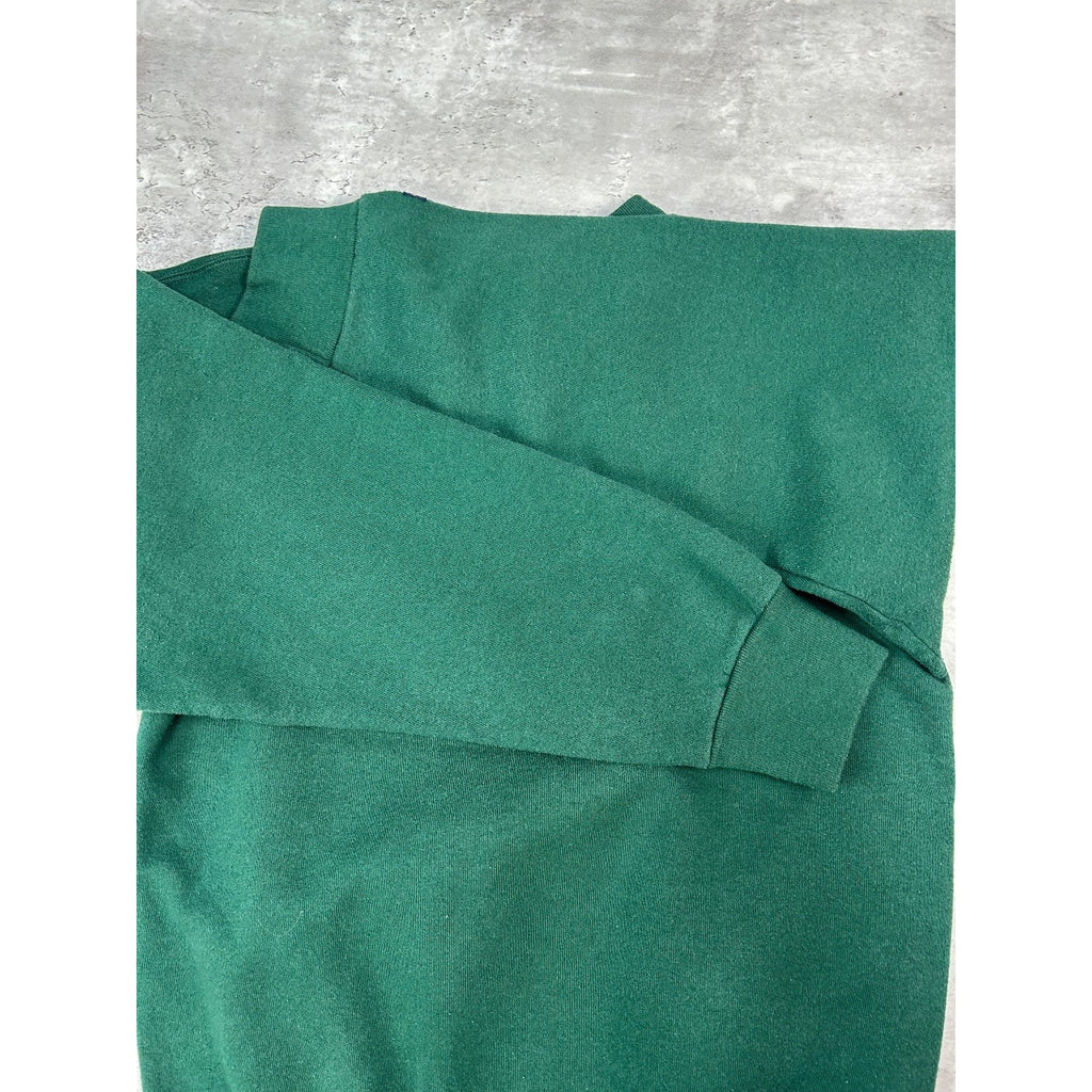 Vintage 90s Slippery Rock NCAA Embroidered Spellout Crewneck Sweatshirt Medium