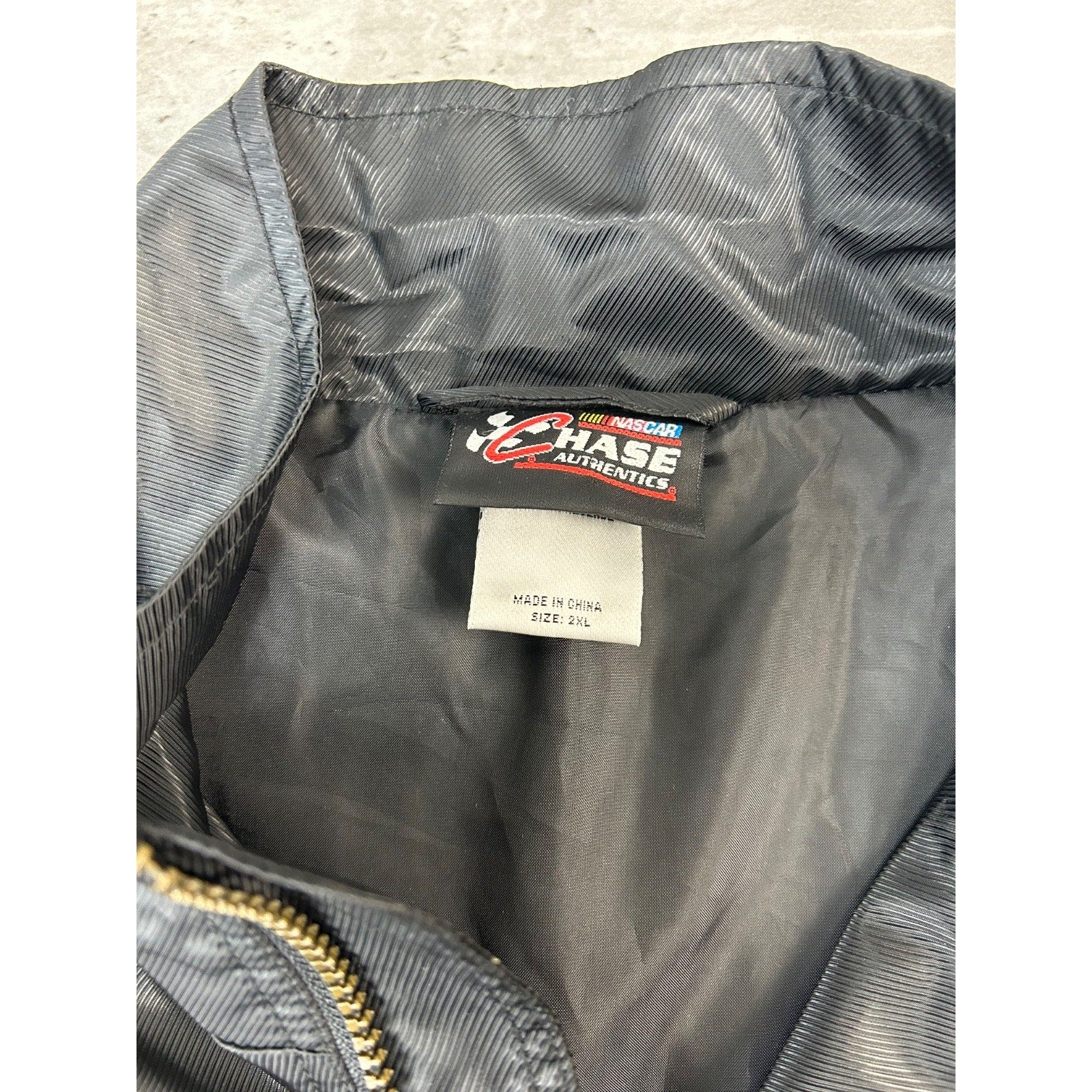 Vintage Tony Stewart #20 Home Depot Racing Nascar Windbreaker Jacket Size 2XL