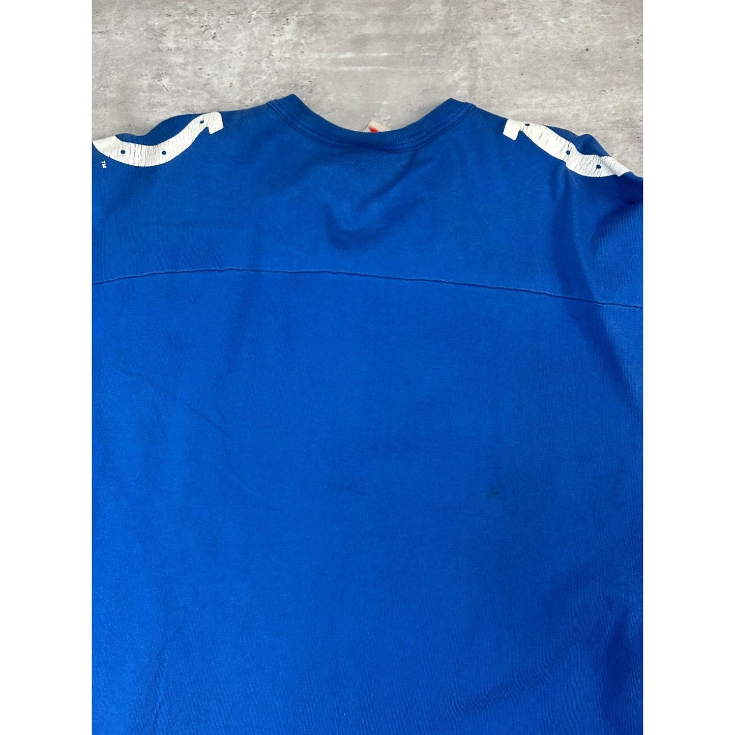Vintage 1995 Indianapolis Colts NFL Graphic T-Shirt Style Jersey Size Large