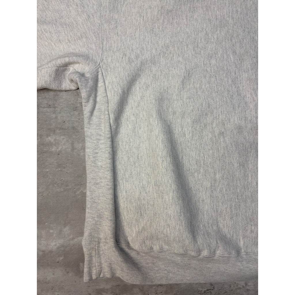 Vintage 80s/90s Carhartt Embroidered Spellout Logo Hooded Sweatshirt Size Medium