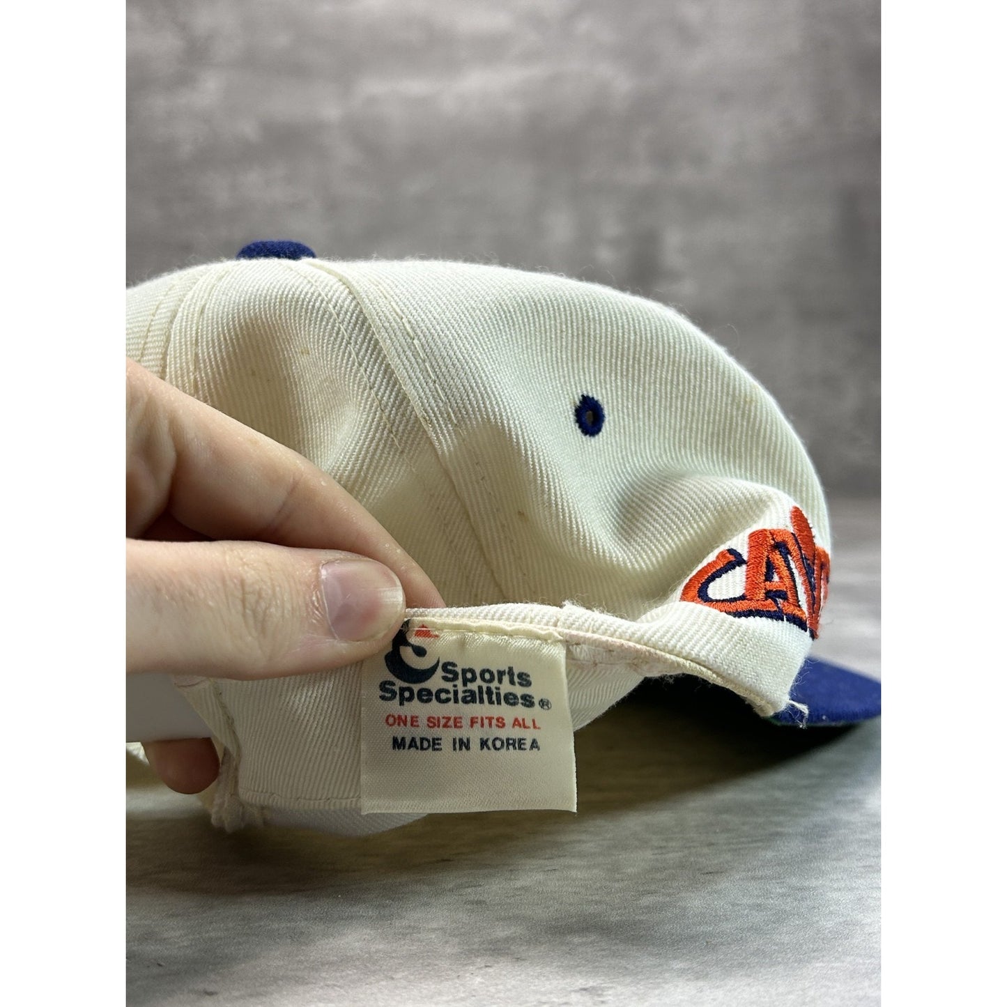 Vintage 90s Cleveland Cavaliers NBA Sports Specialties Script Snapback Hat OSFA