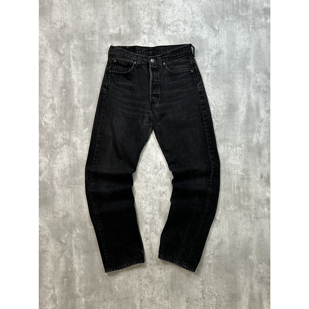 Vintage 90s Levis 505 Red Tab Black Denim Pants Size 28