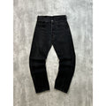 Vintage 90s Levis 505 Red Tab Black Denim Pants Size 28