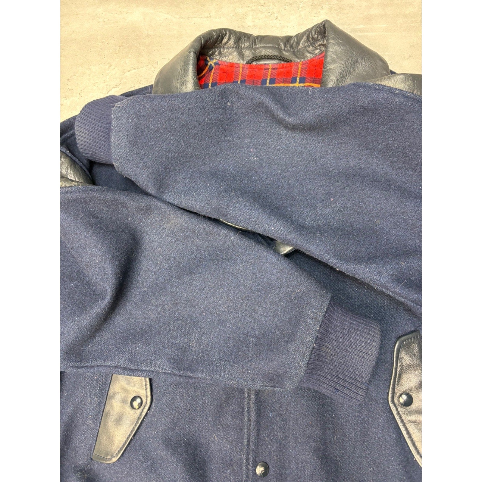 Vintage 1970s/80s McMaster University Varsity Jacket Size Medium