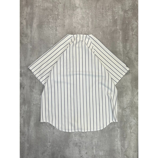 Vintage 90s New York Yankees MLB Stitched Pinstripe Baseball Jersey Size XL