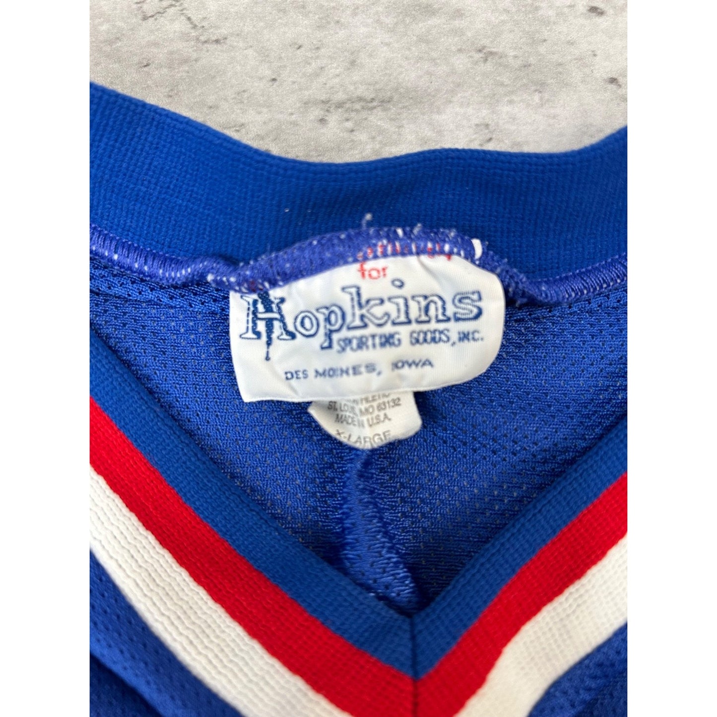 Vintage 80s South Des Moines Cubs #18 Stitched Baseball Jersey Size XL