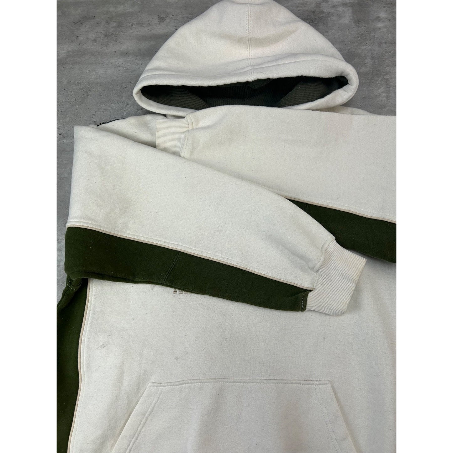 Vintage Y2K Southpole Embroidered Spellout Hooded Sweatshirt Size Large