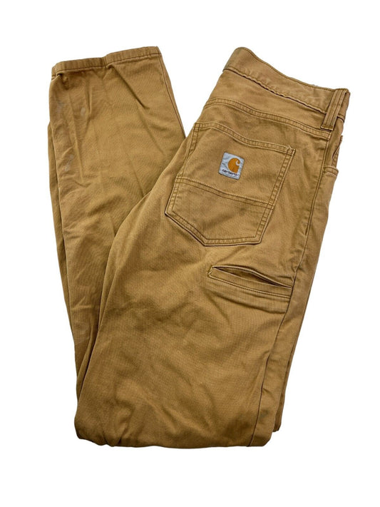 Vintage Carhartt Relaxed Fit Canvas Workwear Five Pocket Pants Size 31 Brown