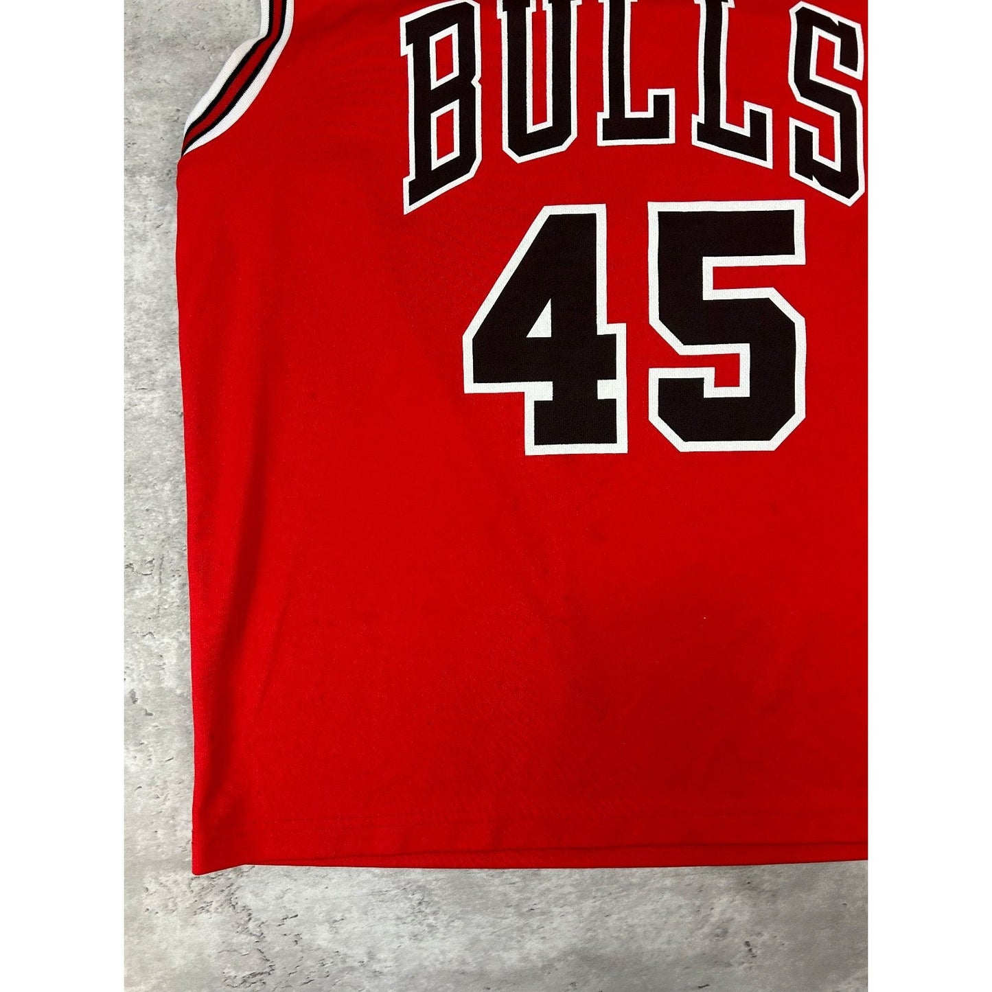 Denzel Valentine #45 Chicago Bulls Adidas Basketball Jersey Size Large