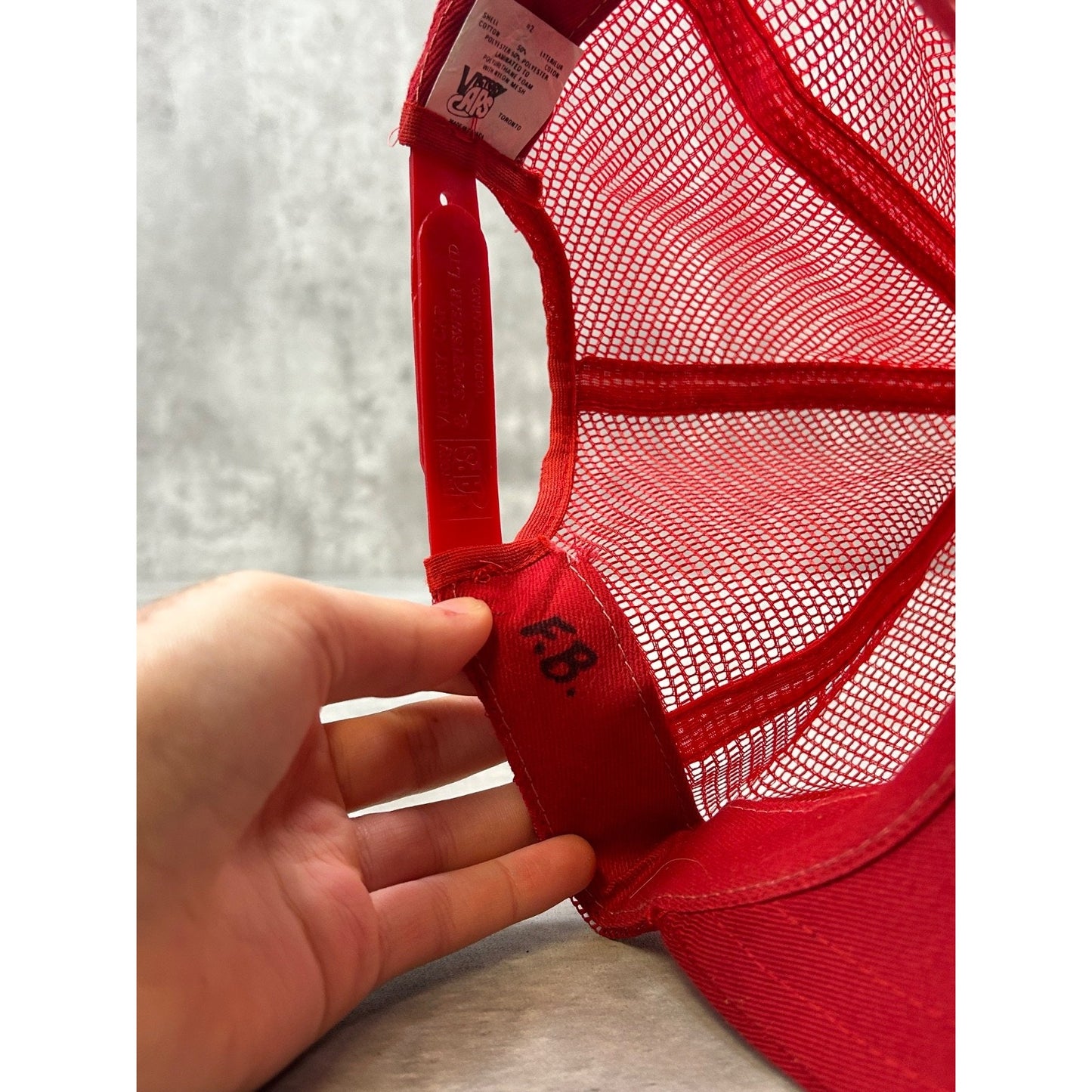 Vintage 90s PC Insiders Report Embroidered Spellout Trucker Snapback Hat OSFA