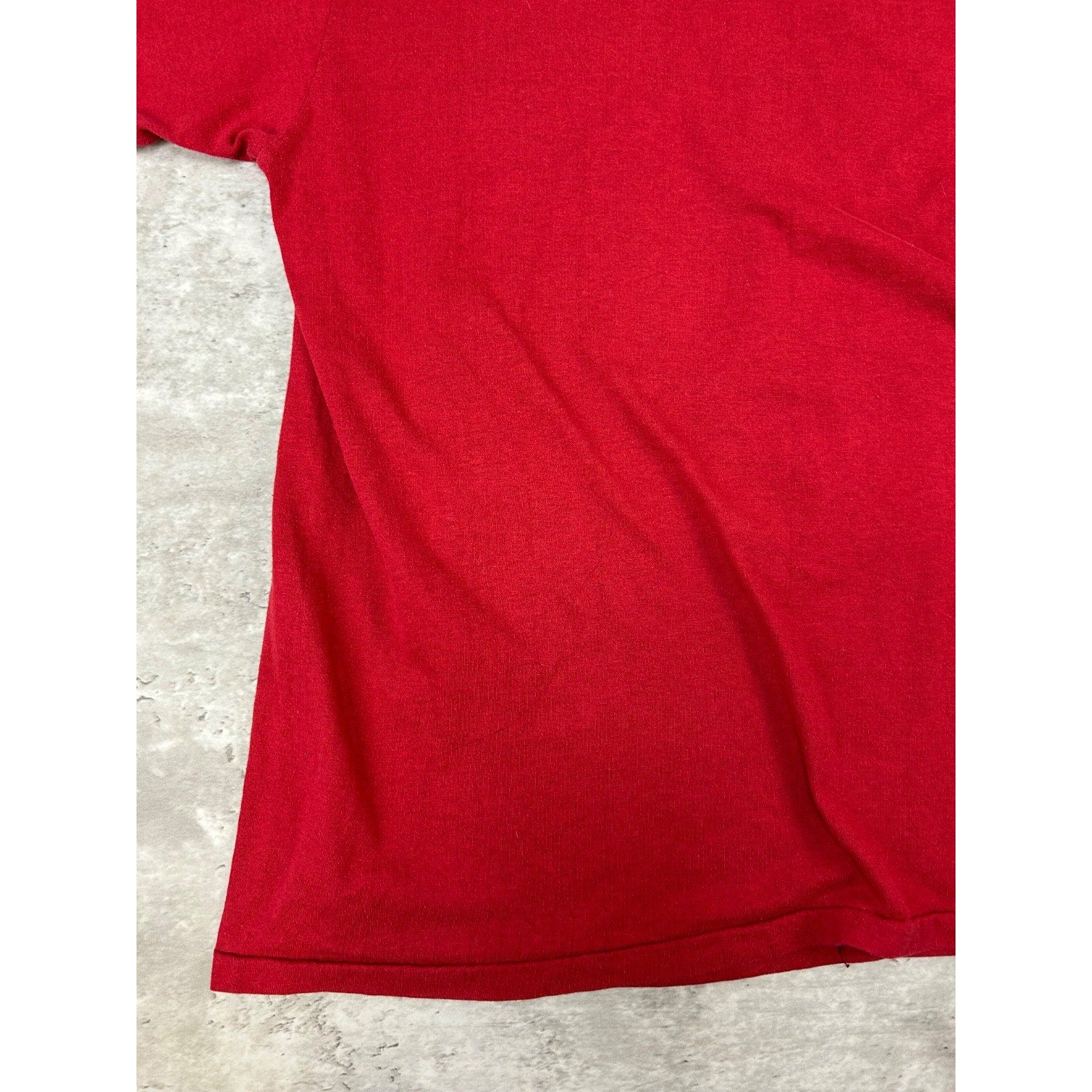 Vintage 80s St Louis Cardinals NFL Spellout Helmet Graphic T-Shirt Size Large
