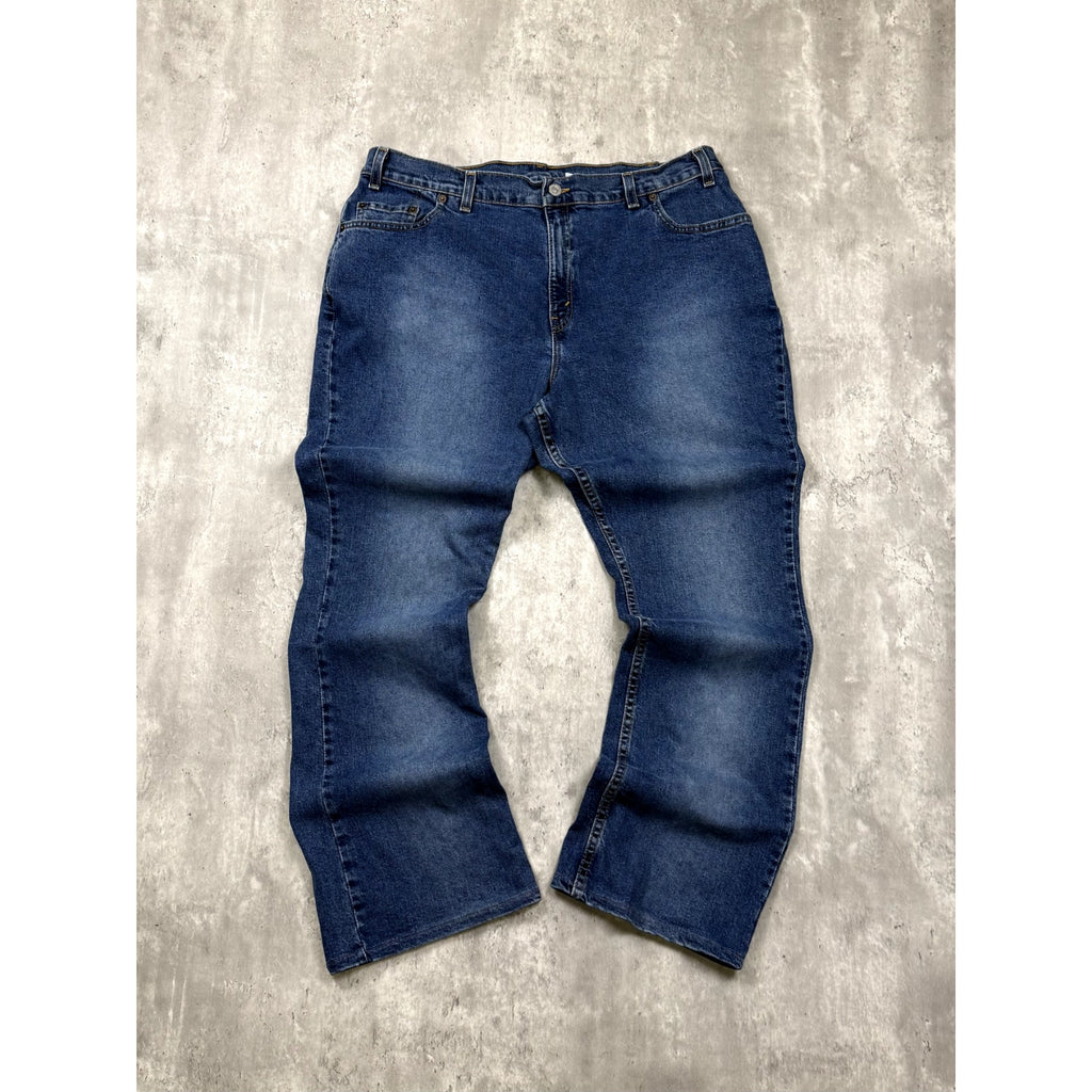 Vintage 90s Womens Levis Red Tab 515 Boot Cut Medium Wash Denim Pants Size 37