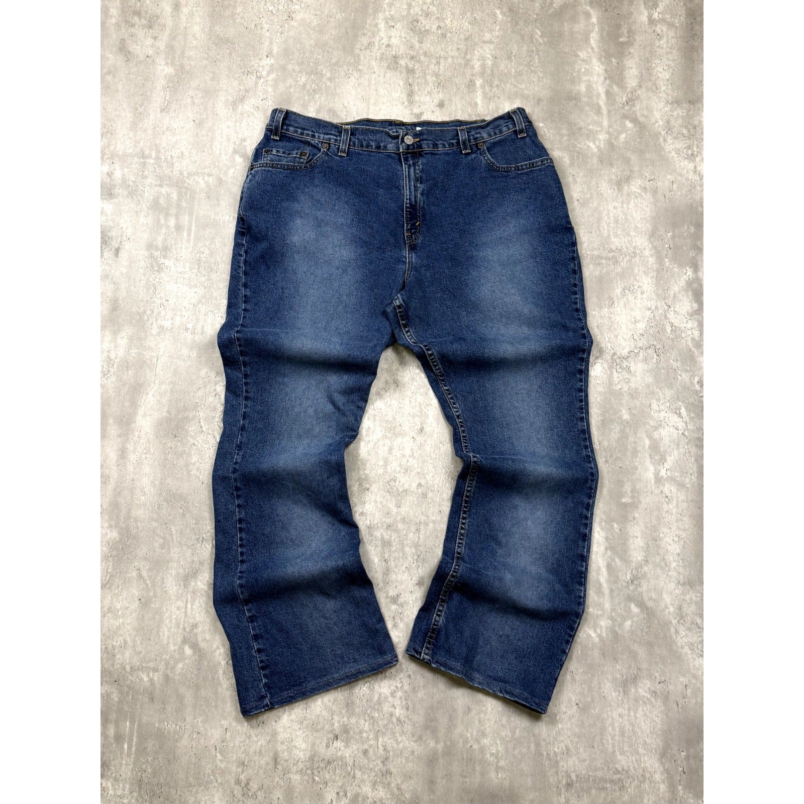 Vintage 90s Womens Levis Red Tab 515 Boot Cut Medium Wash Denim Pants Size 37
