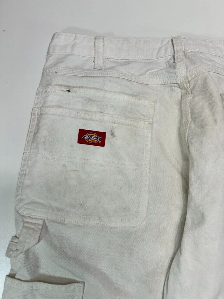 Dickies Canvas Workwear Carpenter Painter Pants Size 35W