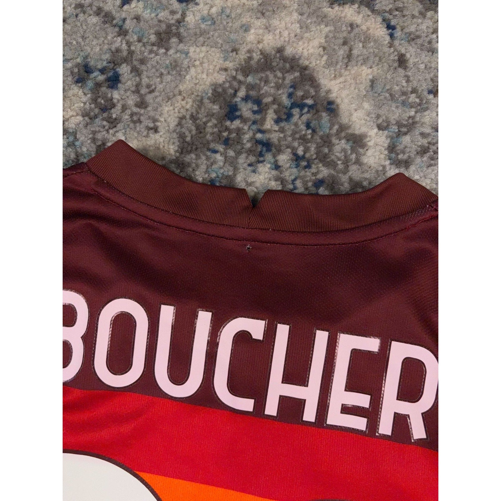 Vintage A.S. Roma Nike Embroidered Logo Soccer Jersey Size Small