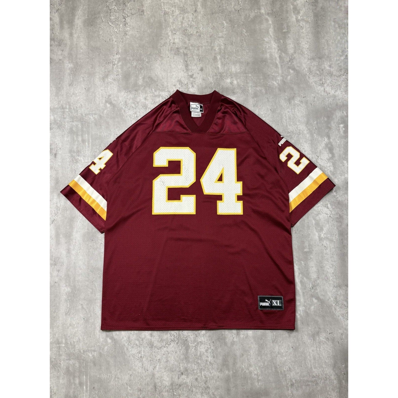 Vintage Champ Bailey #24 Washington Redskins NFL Puma Football Jersey Size XL