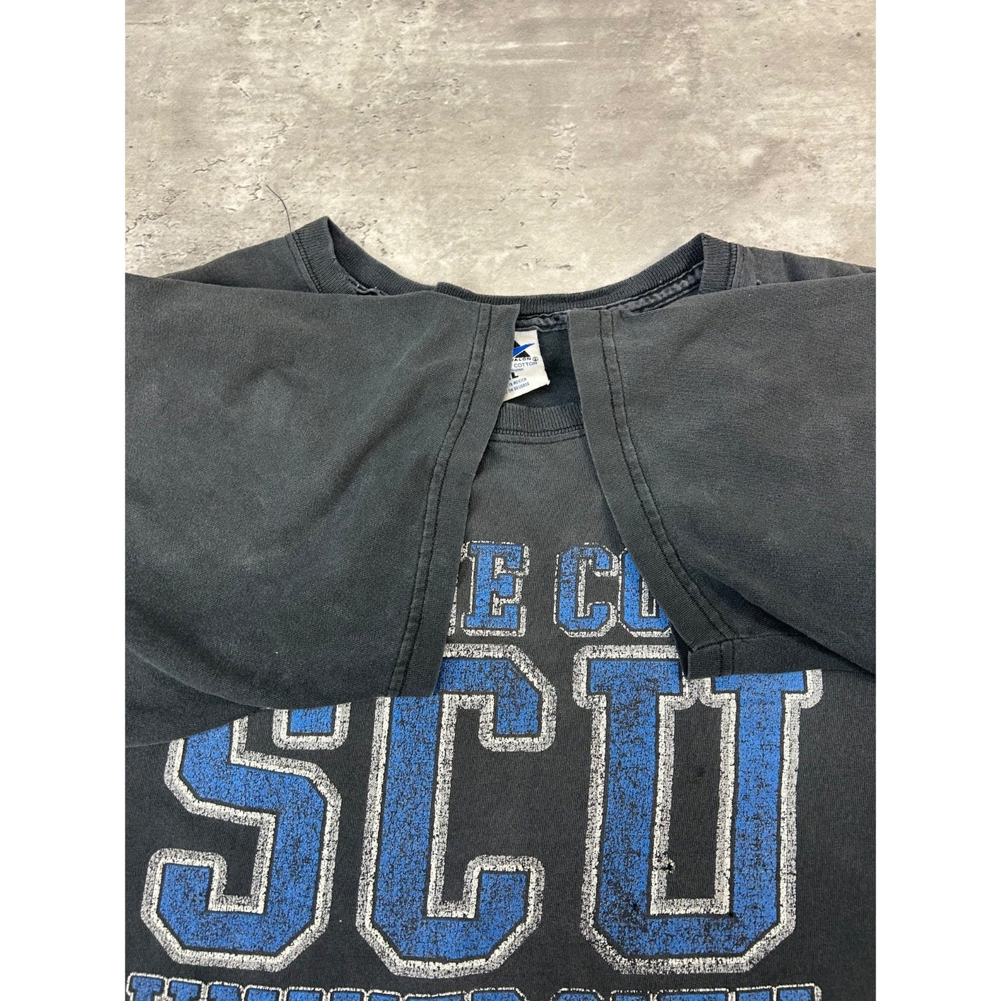 Vintage 90s Stone Cold University WWF Spellout Graphic T-Shirt Size XL