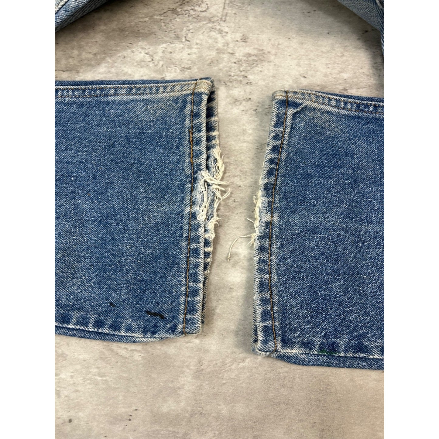 Vintage Levis 517 Red Tab Medium Wash Denim Pants Size 33 Blue