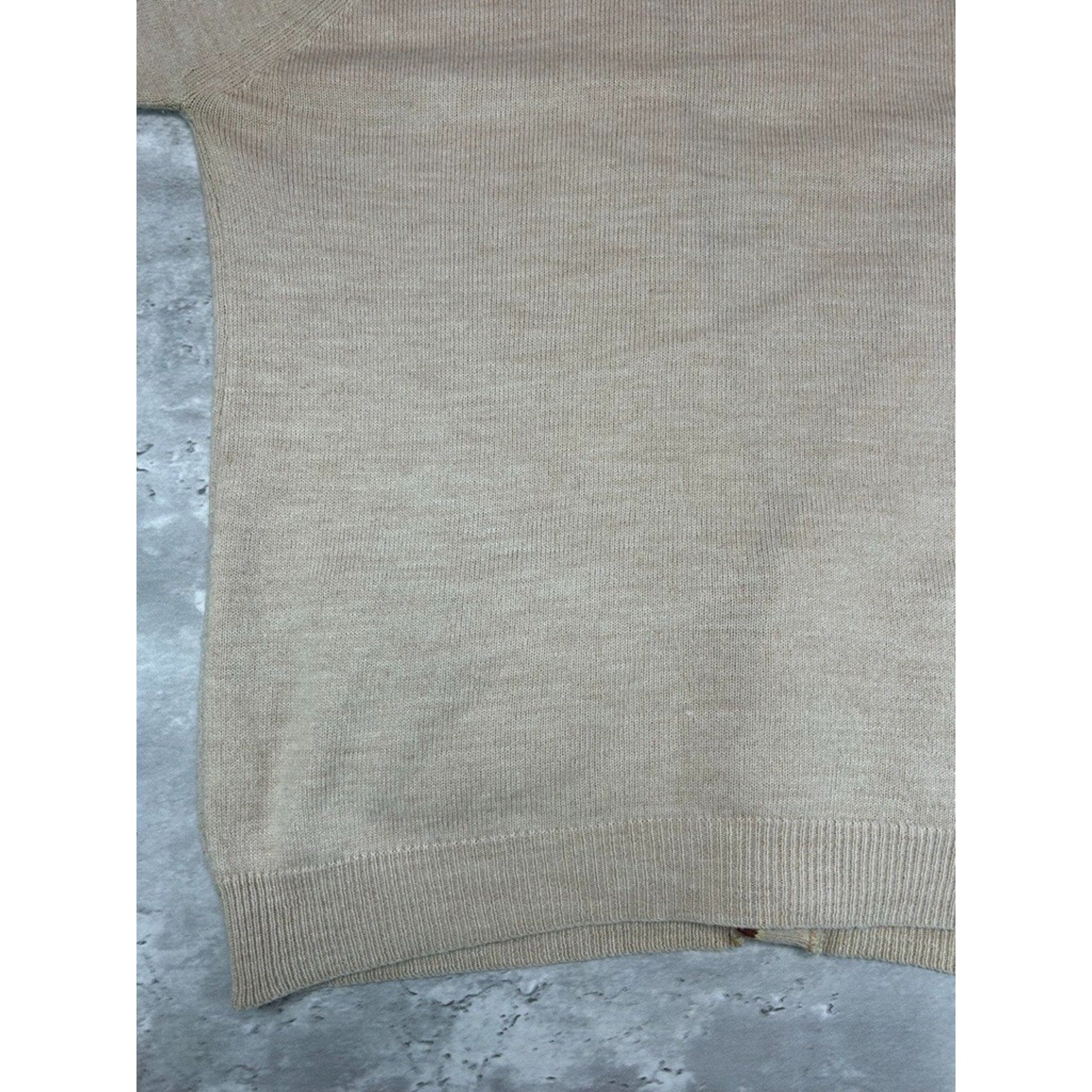 Vintage 1990s/1980s Earth Tones Button Down Knit Cardigan Sweater Size large