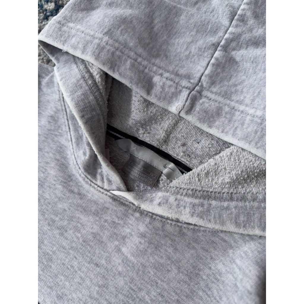 Vintage Nike Embroidered Spellout Logo Hooded Pullover Sweatshirt Size XL