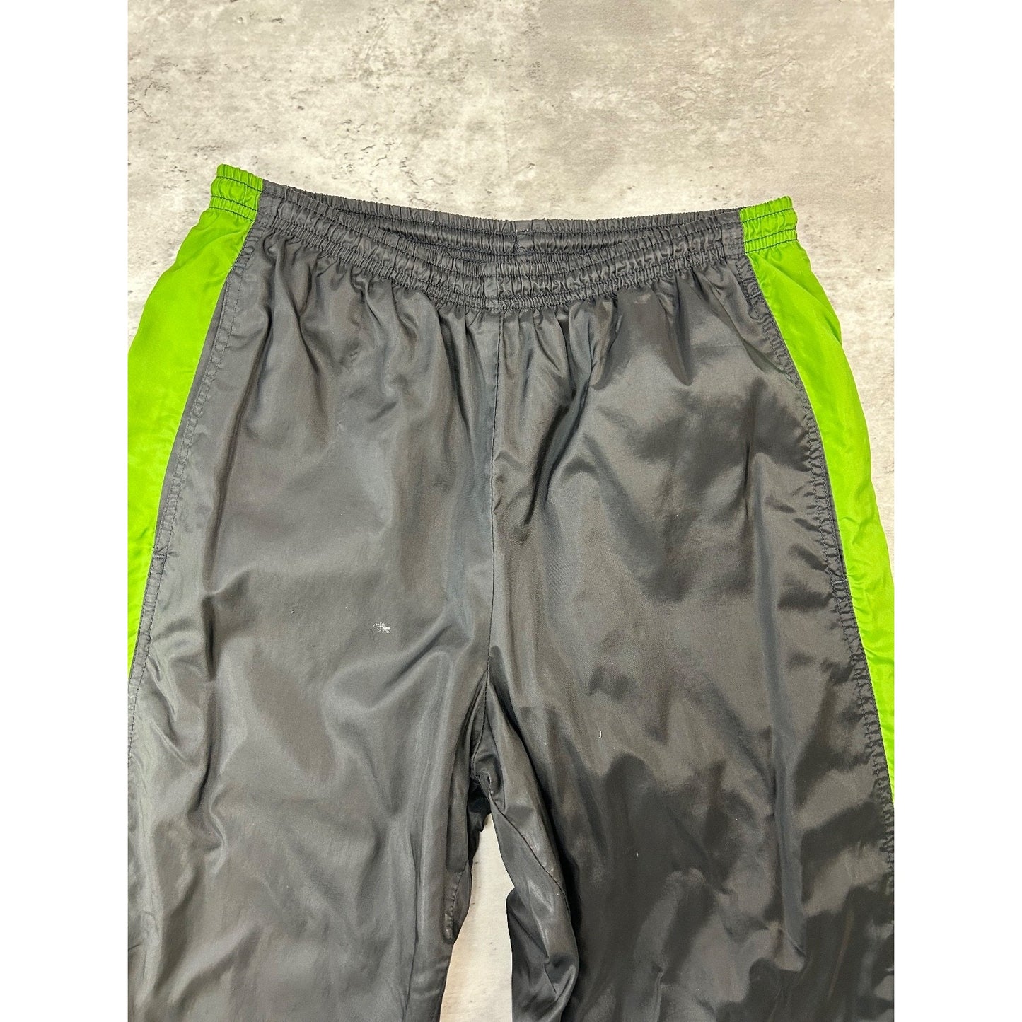 Vintage 90s Nike Embroidered Swoosh Nylon Track Pants Size Small