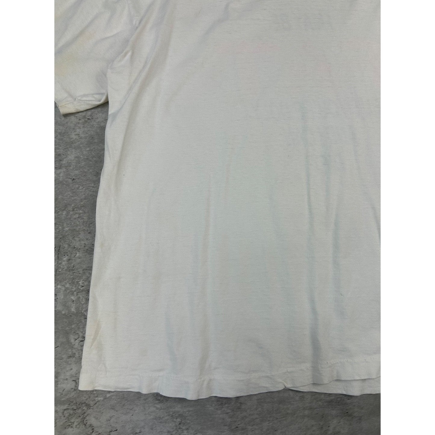 Vintage 90s I May Be Fat But You're Ugly Comedy Slogan Graphic T-Shirt Size XL