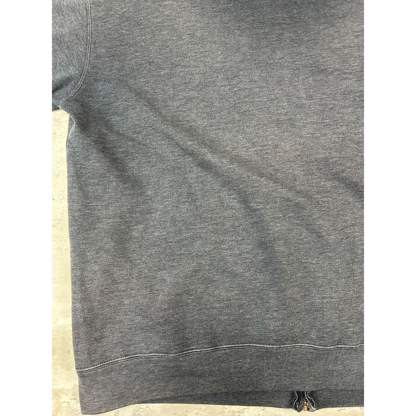 Vintage Quiksilver Embroidered Spellout Full Zip Hooded Sweatshirt Size Large